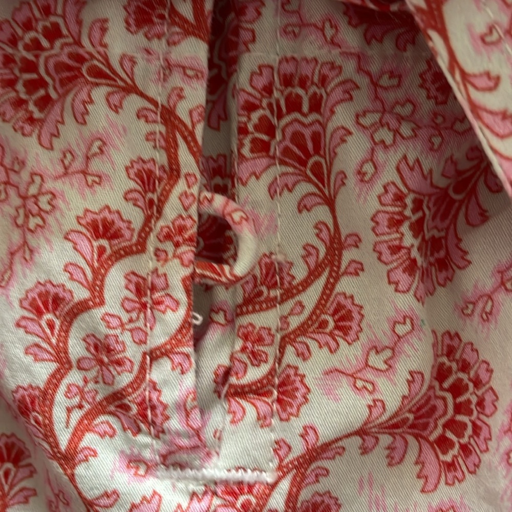 Rebecca Taylor Pink Floral Cotton Jumpsuit - Picture 16 of 16